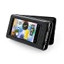 Tuff-Luv Leder Tasche case f�r Samsung YP-P3 - Schwarz
