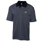 NCAA Men's Michigan Wolverines Navy Blue Drytec Resolute Polo