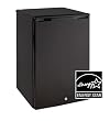 4.5 cu. ft. Compact Refrigerator with 2 Wire Shelves Can Dispenser Reversible Door and Energy Star