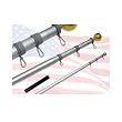 20ft Telescoping Flagpole with sewn nylon Valley Forge Flag 20ft Telescoping Flagpole with sewn nylon Valley Forge Flag