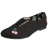 Babycham Women's Rockabilly Flash Flat Canvas