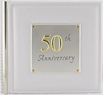 50th Golden Wedding Anniversary Photo Album