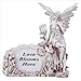 LOVE BLOOMS HERE GARDEN STONE