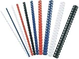 Plastic Combs; Round; 45mm; Black; 50 Pack (53501)