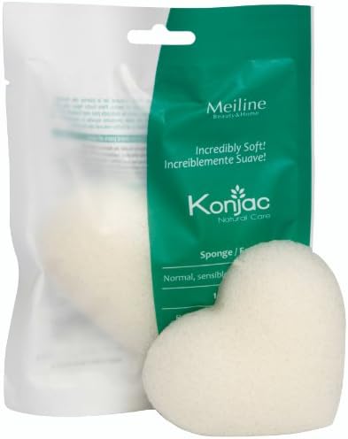 Konjac White Heart Sponge