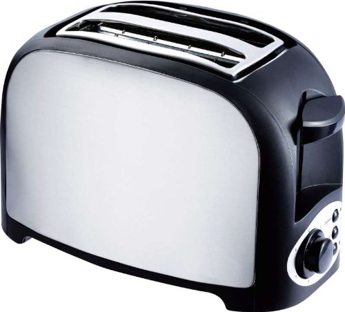 7 Stufen Toaster in Modernem Edelstahl Design, 