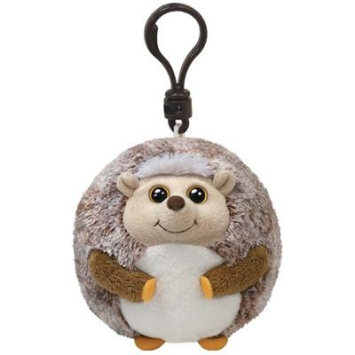 TY Beanie Ballz - PRICKLES the Hedgehog (Plastic Key Clip - 3 inch)