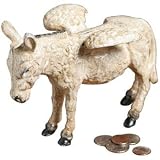 Cast Iron Winged Donkey Bank