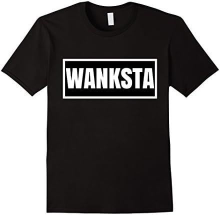 WANKSTA BLACK T SHIRT (WANKSTA SHIRT) - Male Large - Black