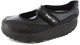 skechers mary janes shape ups-Skechers Women's Shape Ups - Fast Pace Sneaker,Black,7.5 M US