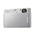 Sony Cybershot DSC T77 10.1MP Digital Camera with 4x Optical Zoom with Super Steady Shot Image Stabilization (Silver)