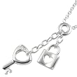 FOSSIL JF14033040 Damencollier 925 Sterlingsilber 47 cm inkl. 5 cm Verlängerung