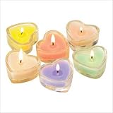 Candy Heart Tealight Candle Set