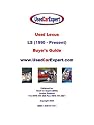 Used Lexus LS, Buyer's Guide: 1990 - Present