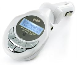 In-Car MP3 Player & Wireless FM Radio Transmitter for USB Flash Drive & SD Card with 12V Lighter Plug