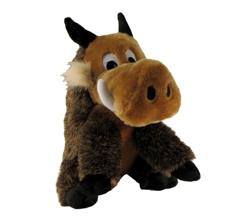 WART HOG - Plush Puppy Wild 'n Crazy Dog Toys