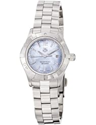 TAG Heuer Womens WAF1417.BA0823 Aquaracer Blue Mother-of-pearl dial Watch
