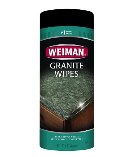 Weiman Products Llc 30Ct Granite Wipes 54 Dusters & Polishing Cloths