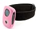 i-nique "Colour-Me" Creative Zen Stone PLUS (LCD) - 'PINK' SPORTS PACK - Silicone skin case + ARMBAND + Belt clip