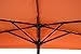 Trademark Innovations Patio Half Umbrella, 9', Orange
