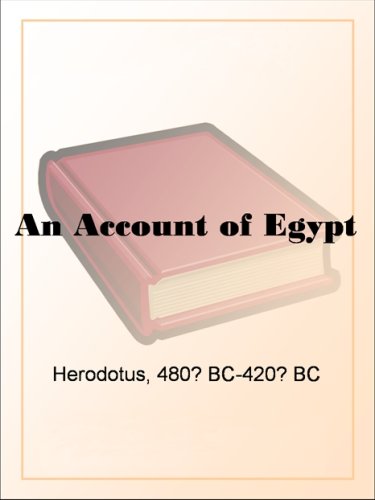 An Account of Egypt