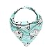 Baby Kids Cotton Bandana Bibs Feeding Saliva Towel Dribble Triangle Waterproof by FEITONG
