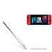 BoxWave Nintendo Switch Stylus Pen, [AccuPoint Active Stylus] Electronic Stylus with Ultra Fine Tip for Nintendo Switch - Metallic Silver