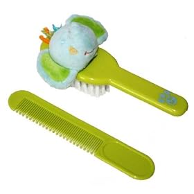 Tuc Tuc Baby Hair Brush and Comb Set. Circus Collection - Elephant