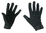 Kerbl Reithandschuhe Baumwolle Jersey Gr. S schwarz