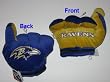 BALTIMORE RAVENS Fan Fun PLUSH #1 HAND with Team Logo & Colors
