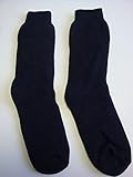 Octave Mens Black Supreme Thermal Socks - Extra Thick Bulk Yarn 2.2 TOG Rating