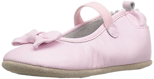 Robeez Girls' Penny Sneaker, Light Pink, 12-18 Months M US Infant