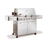 Weber 2780001 S-670 Summit Stainless Steel LP Gas Grill