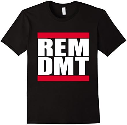 REM DMT Dreams &amp; Drugs - Dimethyltryptamine T-Shirt - Male 2XL - Black