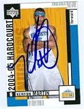 Kenyon Martin autographed Basketball Card (Denver Nuggets)