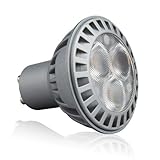 Lighting EVER® 3.6W GU10 LED Bulb, 35W Equivalent, 230lm, Perfect Standard Size, Warm White, Recessed Lighting, Track Lighting