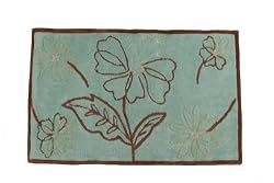 Croscill Tassy Tufted Bath Rug, Chocolate