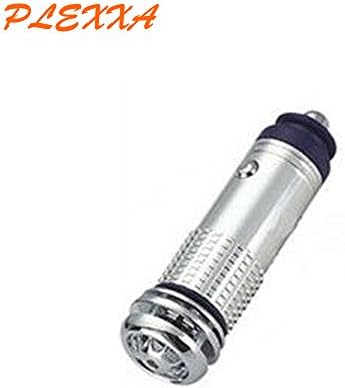 PLEXXA® Car Air Purifier, Mini Compact Car Air Cleaner Air Freshner Oxygen Bar Bad Odor Eliminator Cigarette Smoke Air Remover (Sliver)