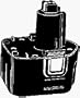 Porter Cable 8620 12-Volt 2.0 Amp Hour NiCd Pod Style Battery