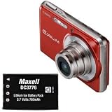 Red 7.2 MegaPixel Digital Camera With 3x Optical Zoom And 2.8 LCD