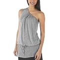 Go International® One Shoulder Tank - Heather Gray
