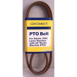 PTO Belt For Series 1500 Lawn Tractors with 42 Decks by 