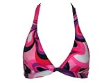 Rampage Mod Pink Halter Swimsuit-top S