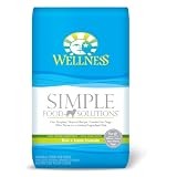 Wellness Simple Solutions Rice and Lamb Formula Dog Food, 10-Pound, 8-Ounce Bag