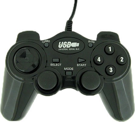 PC USB Dual Shock Game Controller for Windows XP Vista