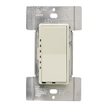 Leviton R01-MDI06-1LI Decora Mural Digital Dimmer 600-Watt 15A 120V Ivory