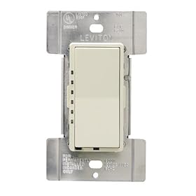 Click here to buy Leviton R01-MDI06-1LI Decora Mural Digital Dimmer 600-Watt 15A 120V Ivory by Leviton.