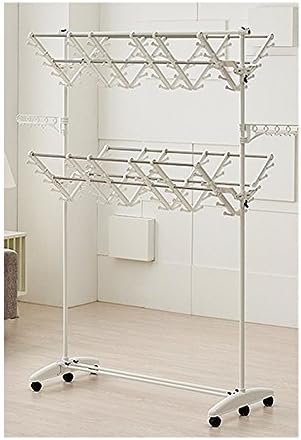 Idea Nissi Quick 3 Stand Drying Rack Large Clothes Horse Storage and Organization Laundry Storage &amp; Organization