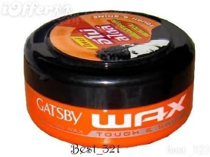 Gatsby Wax Hair Styling Power Tough &amp; Shine 75g (net :Pack of 3)