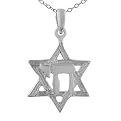 Silver Star of David & Chai